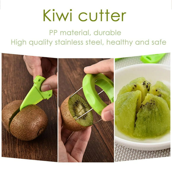 Mini Kiwi Fruit Cutter Peeler Tool Kitchen Gadgets For Pitaya Fast Green W2Q1